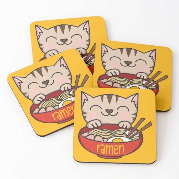 Item preview, Gato ramen designed and sold by cat-and-raven.