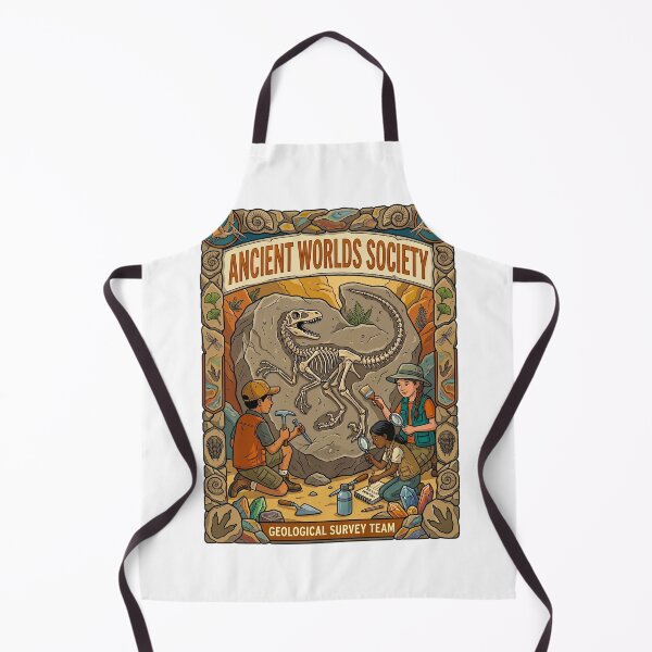Item preview, Ancient Worlds Society Dinosaur Fossil Excavation designed and sold by TeeARTHY.