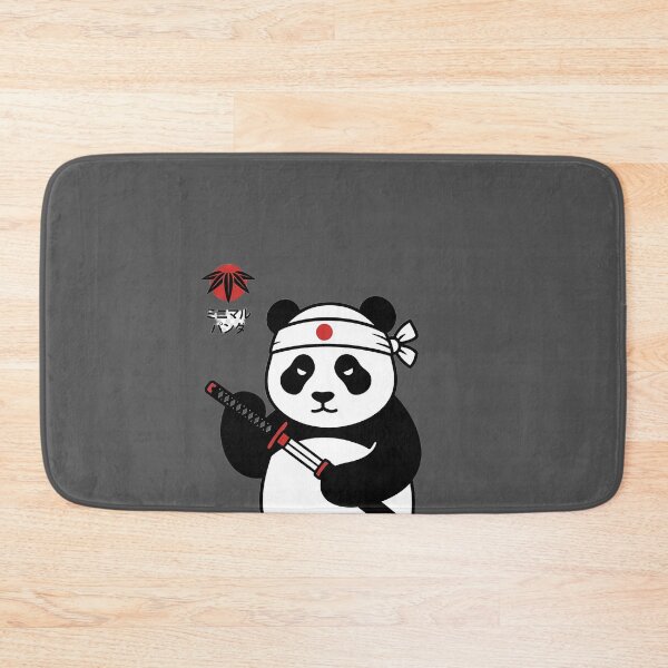 Item preview, Warrior Panda Ninja - Minimalist Japanese Art designed and sold by LYZ7VANI.