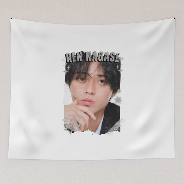 Item preview, Ren Nagase — 永瀬 廉（ながせ れん）Japanese Actor Jdrama Japan Dorama Entertainment Collage Digital Art PortraitJapanese Drama Actor designed and sold by AJUNICE STUDIO.