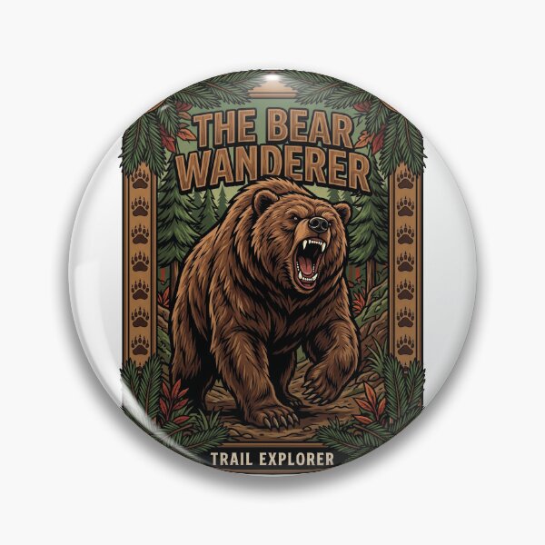 Item preview, Bear Wanderer Trail Explorer designed and sold by TeeARTHY.