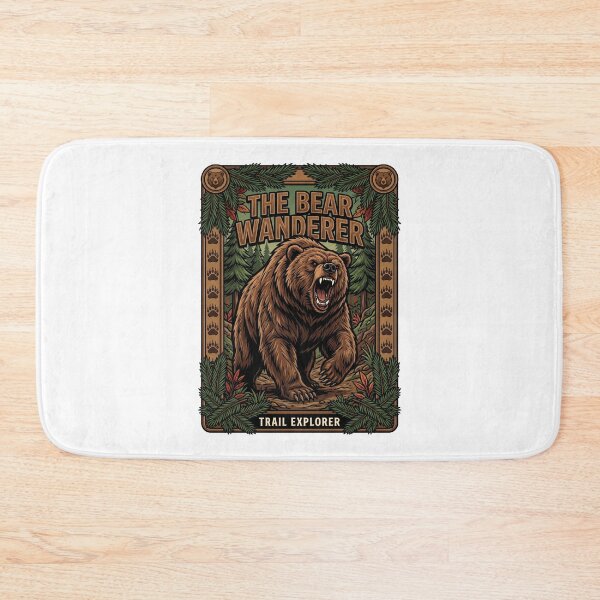 Item preview, Bear Wanderer Trail Explorer designed and sold by TeeARTHY.