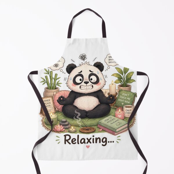 Item preview, Panda Relaxing Fail Stress Mood Moment designed and sold by Sadia Jannat.