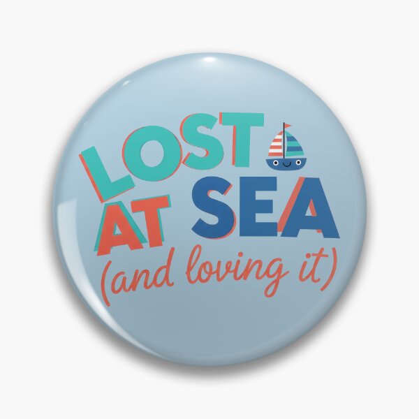Item preview, Lost at Sea (and Loving It) – Coastal Identity Typography Design designed and sold by Sea Gem.