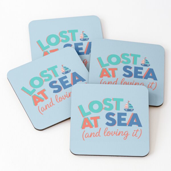 Item preview, Lost at Sea (and Loving It) – Coastal Identity Typography Design designed and sold by Sea Gem.