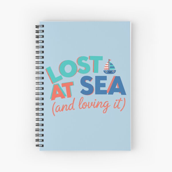 Item preview, Lost at Sea (and Loving It) – Coastal Identity Typography Design designed and sold by Sea Gem.