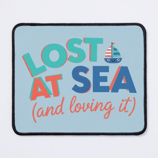 Item preview, Lost at Sea (and Loving It) – Coastal Identity Typography Design designed and sold by Sea Gem.