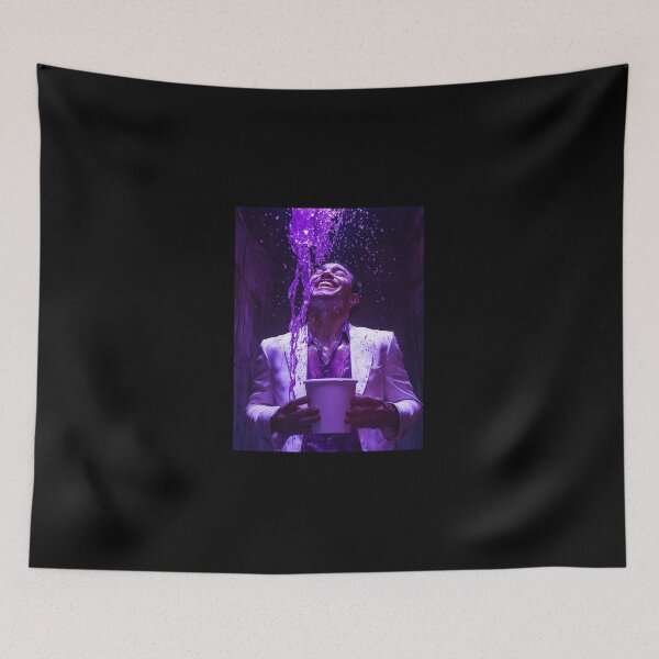 Item preview, Lalo Salamanca Purple Drink Cinematic Art designed and sold by WockWave.