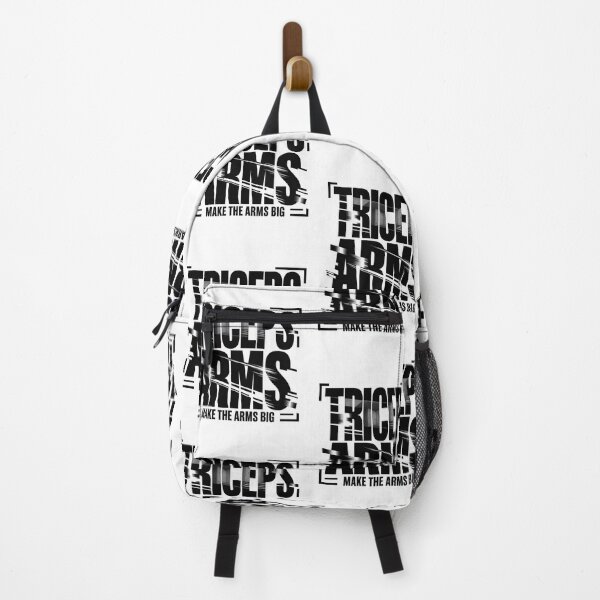 Item preview, Triceps Make the Arms Big – Gym Motivation designed and sold by Sparkofart07.
