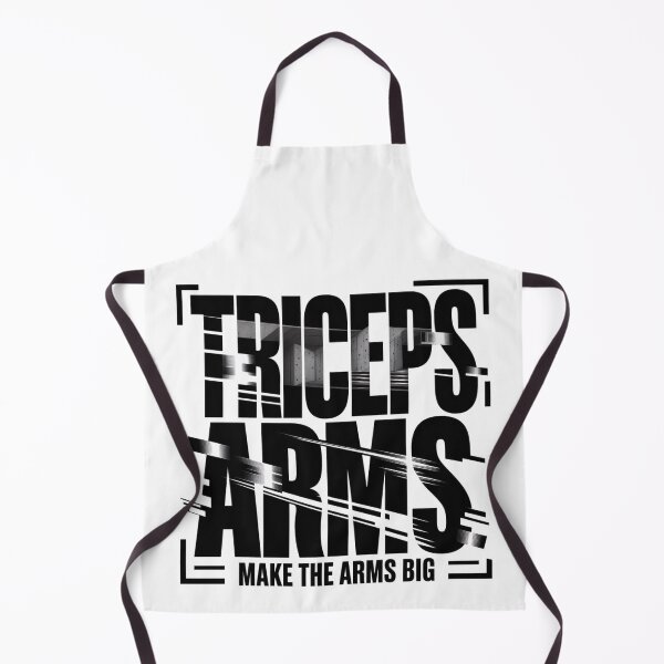Item preview, Triceps Make the Arms Big – Gym Motivation designed and sold by Sparkofart07.