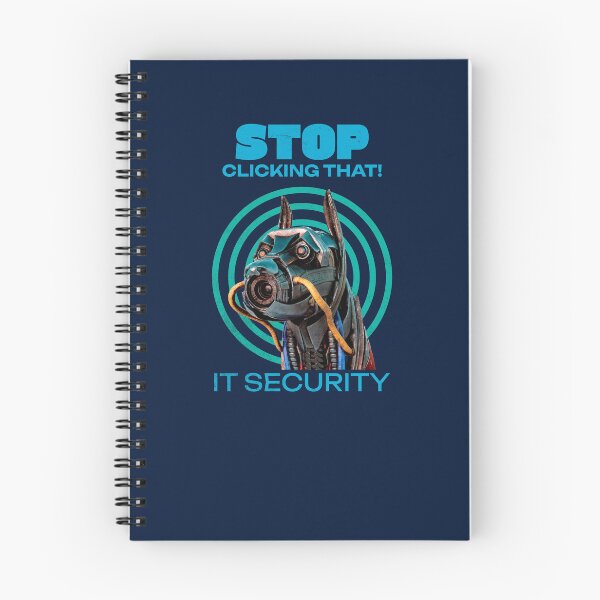 Item preview, Stop Clicking That IT Security Humor designed and sold by Vac1.
