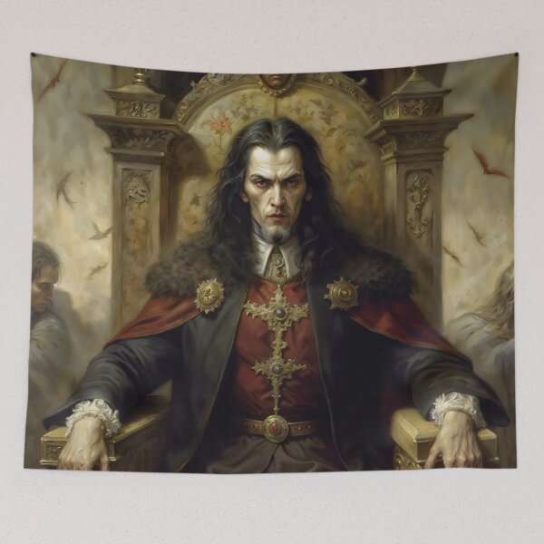Item preview, Vampire Lord King Gothic Throne Art designed and sold by DarkHolyQueen.