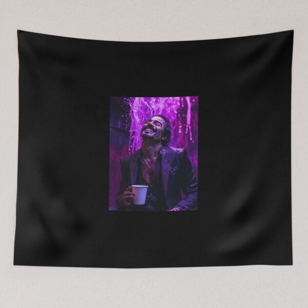 Item preview, Lalo Salamanca Purple Lean Cinematic Art designed and sold by WockWave.