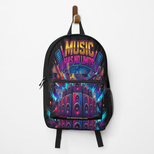 Item preview, Music Has No Limits All Genres One Vibe designed and sold by Log77.