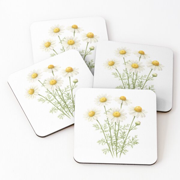 Item preview, Vintage Chamomile Floral Illustration designed and sold by Nyx Creates.