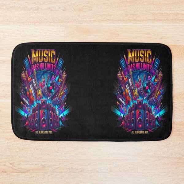 Item preview, Music Has No Limits All Genres One Vibe designed and sold by Log77.