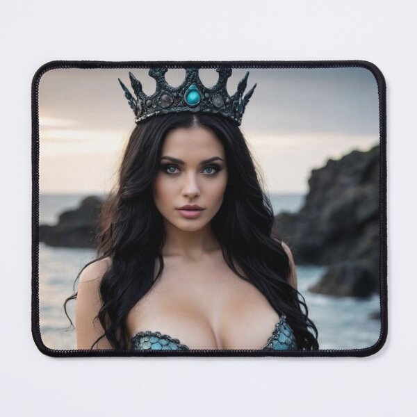 Item preview, Dark Mermaid Siren Core Ocean Queen Fantasy Aesthetic designed and sold by Vandy Fullam.
