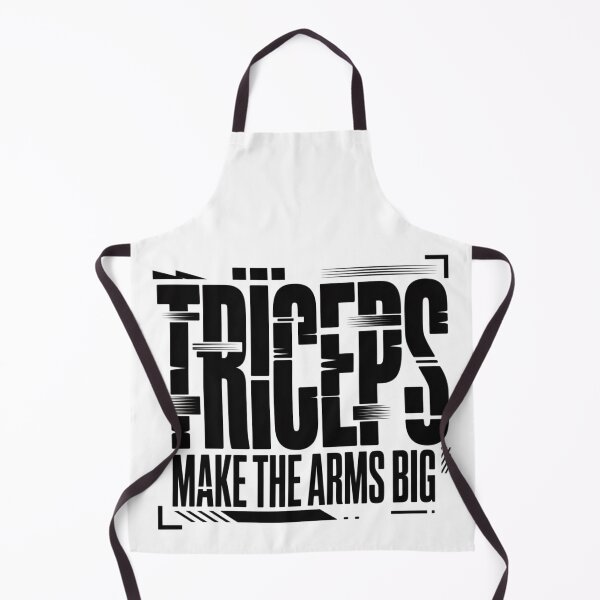 Item preview, Triceps Make the Arms Big – Gym Motivation designed and sold by Sparkofart07.