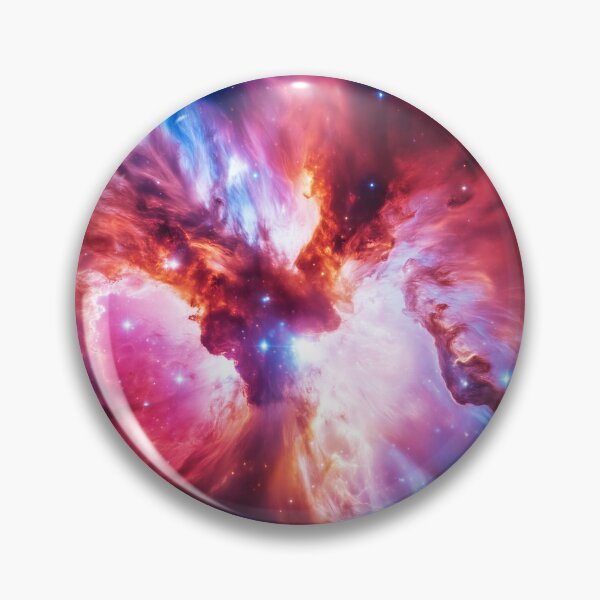Item preview, Vibrant Cosmic Nebula Explosion Colorful Deep Space Galaxy Art designed and sold by lematworks.
