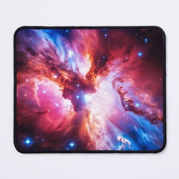 Item preview, Vibrant Cosmic Nebula Explosion Colorful Deep Space Galaxy Art designed and sold by lematworks.
