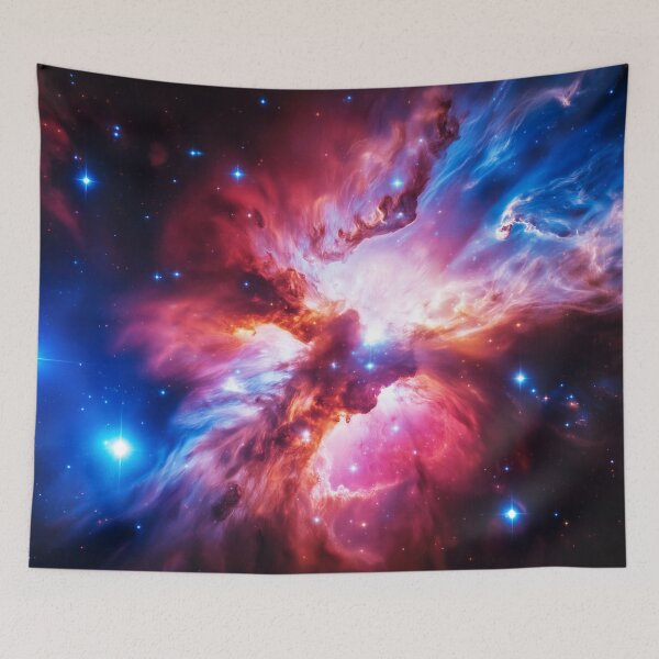 Item preview, Vibrant Cosmic Nebula Explosion Colorful Deep Space Galaxy Art designed and sold by lematworks.