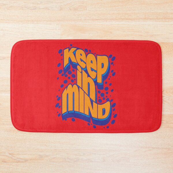 Item preview, Keep in Mind Lettering with Bubbles designed and sold by wickedpretty.