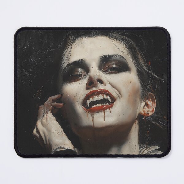 Item preview, Vampire Kiss Bloody Gothic Smile Art designed and sold by DarkHolyQueen.