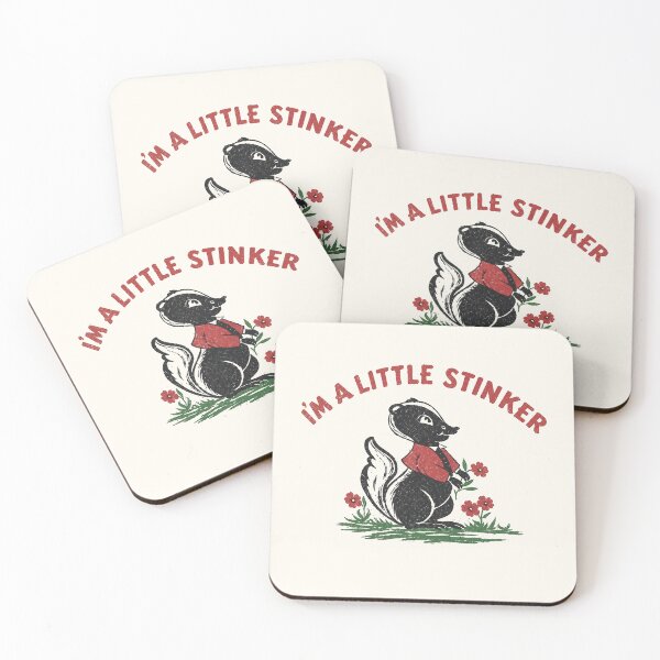 Item preview, 1950's "I'm A Little Stinker" Skunk Kids Souvenir Graphic designed and sold by Tonyv773.