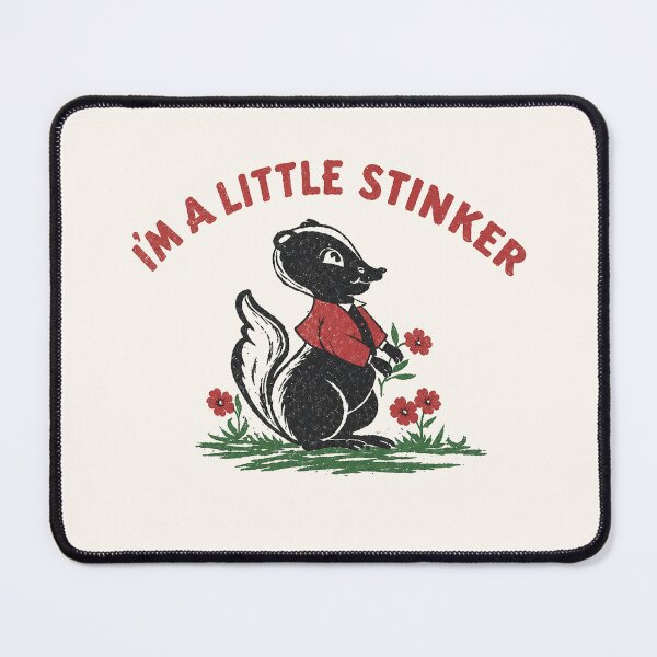 Item preview, 1950's "I'm A Little Stinker" Skunk Kids Souvenir Graphic designed and sold by Tonyv773.
