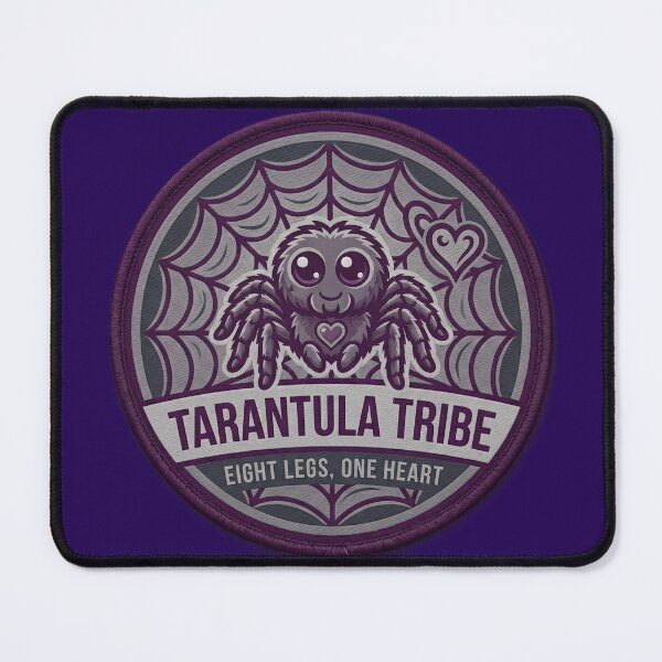 Item preview, Tarantula Lover Gift – “Tarantula Tribe Eight Legs One Heart” Spider. designed and sold by UniqueArtsOnly.