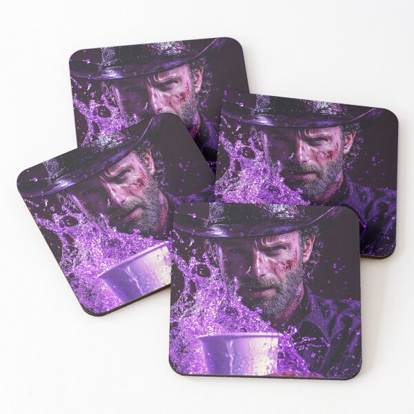 Item preview, Rick Grimes Purple Drink Pop Culture Art designed and sold by WockWave.