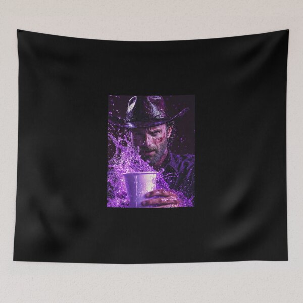 Item preview, Rick Grimes Purple Drink Pop Culture Art designed and sold by WockWave.