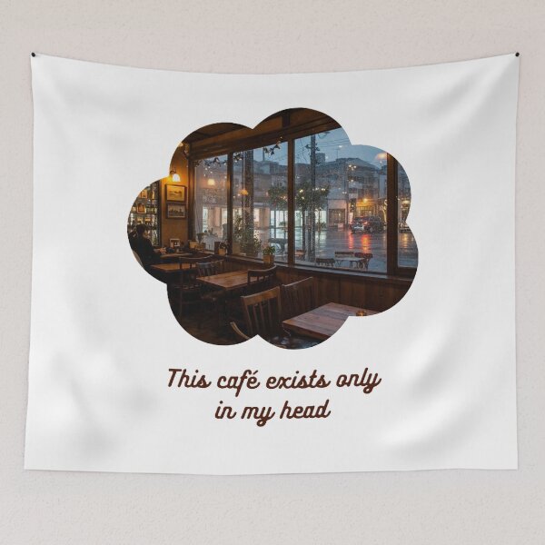 Item preview, This café exists only in my head designed and sold by creativityisfun.