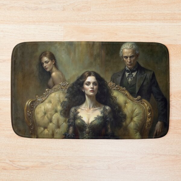 Item preview, Vampire Family Portrait Gothic Victorian Art designed and sold by DarkHolyQueen.