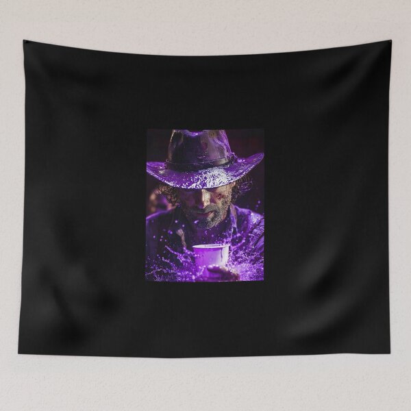 Item preview, Rick Grimes Purple Chemical Splash Art designed and sold by WockWave.