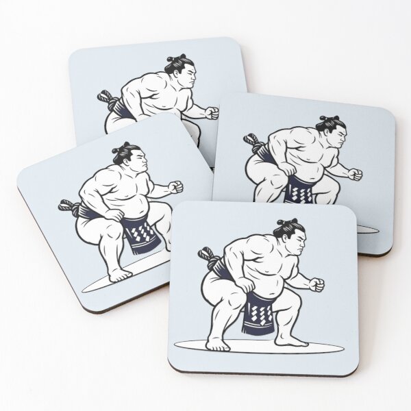 Item preview, Classic Japanese Sumo Wrestler Warrior Pose designed and sold by SakuraMarket26.