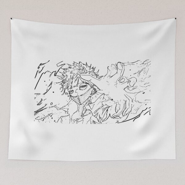 Item preview, Dabi line art designed and sold by Starphil.