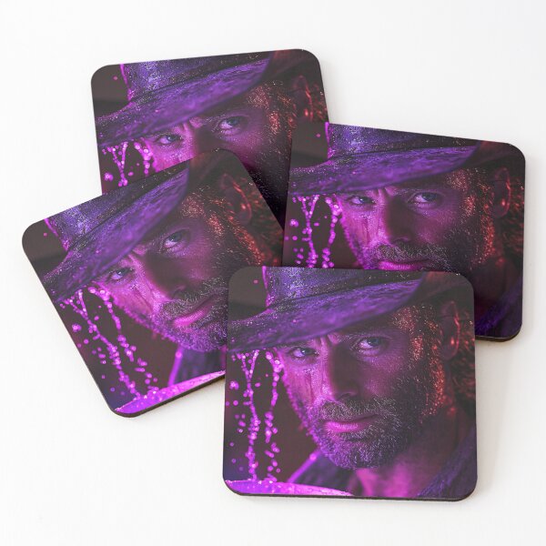 Item preview, Rick Grimes Purple Splash Pop Art designed and sold by WockWave.