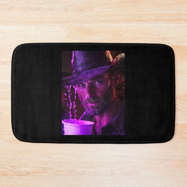Item preview, Rick Grimes Purple Splash Pop Art designed and sold by WockWave.