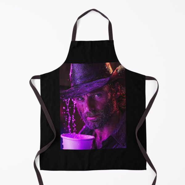 Item preview, Rick Grimes Purple Splash Pop Art designed and sold by WockWave.