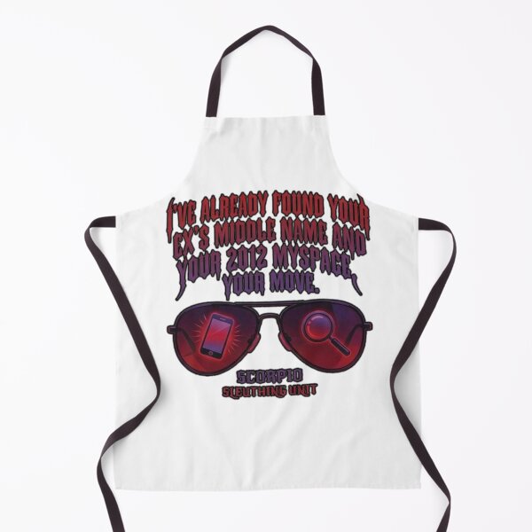 Item preview, Scorpio Sleuthing Unit MySpace Search History designed and sold by Wit & Wear.