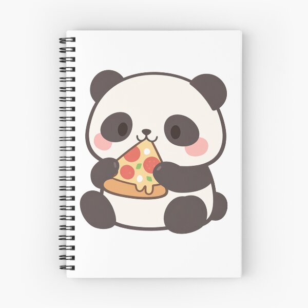 Item preview, Cute Kawaii Panda Eating Pizza Slice Adorable designed and sold by Owcomm.