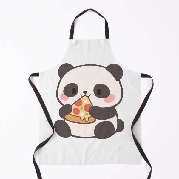 Item preview, Cute Kawaii Panda Eating Pizza Slice Adorable designed and sold by Owcomm.