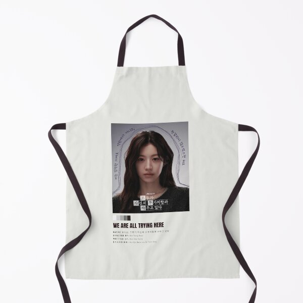 Item preview, We Are All Trying Here - Eun A Poster  designed and sold by Weird Unicorn.