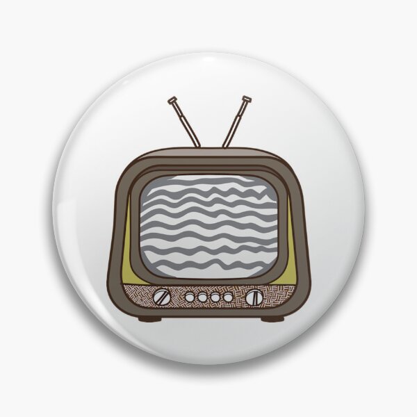 Item preview, Vintage Television Quirky Retro TV Doodle designed and sold by guydoodle92.