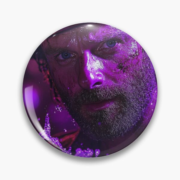 Item preview, Rick Grimes Purple Lean Cinematic Art designed and sold by WockWave.