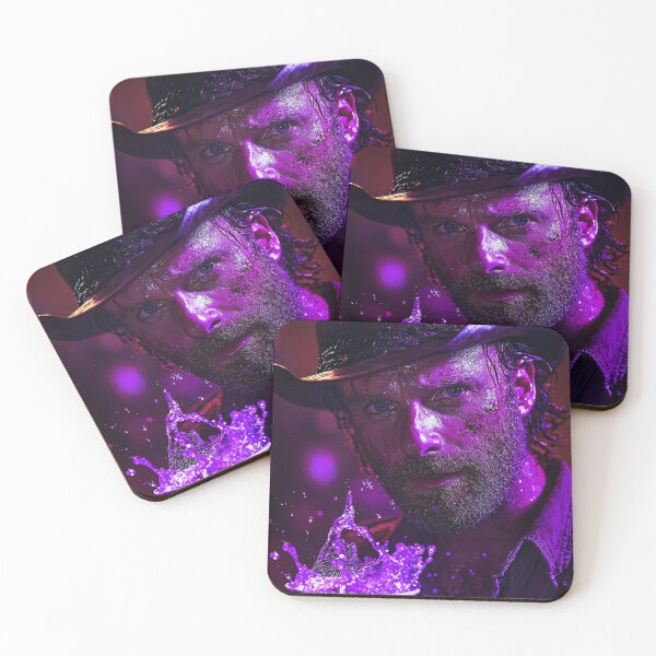 Item preview, Rick Grimes Purple Lean Cinematic Art designed and sold by WockWave.