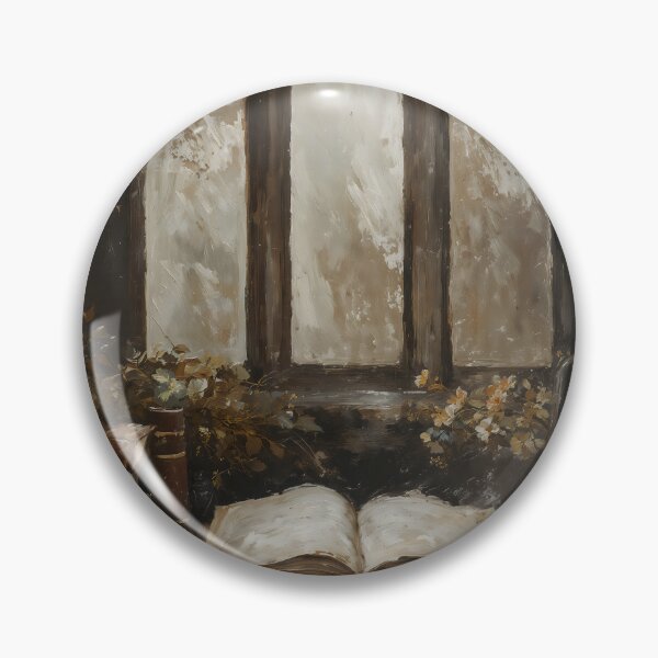 Item preview, Gothic Library Window Dark Academia Art designed and sold by DarkHolyQueen.