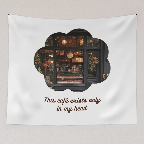 Item preview, This café exists only in my head designed and sold by creativityisfun.
