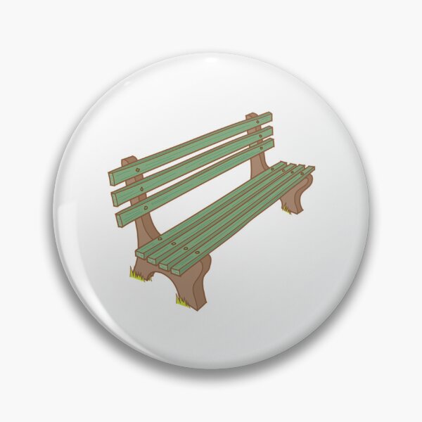 Item preview, Park Bench Sketchy Outdoor Furniture Doodle designed and sold by guydoodle92.